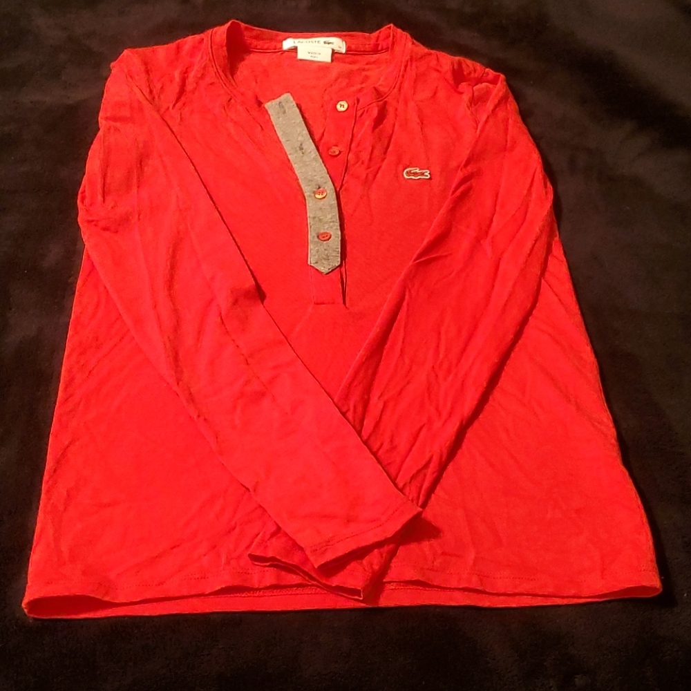 Lacoste pique long sleeve